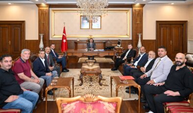 BAKANLIKLARIN ROMAN KOORDİNATÖRLERİNDEN VALİ AKTAŞ’A GENİŞ KATILIMLI ZİYARET!