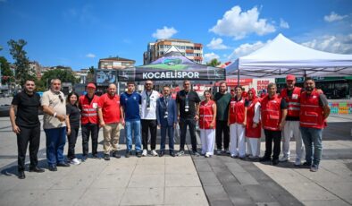 Vali İlhami Aktaş’tan Kan Bağışı Kampanyasına Ziyaret: “Yeşil Siyah İçin Atan Yürekler, Hayat İçin Kan Veriyor”