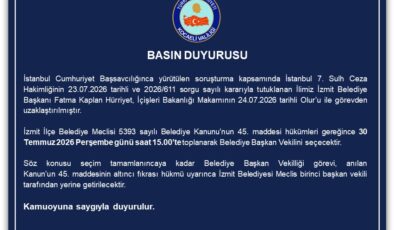 İZMİT BELEDİYESİ’NDE BAŞKAN VEKİLİ SEÇİM TARİHİ BELLİ OLDU