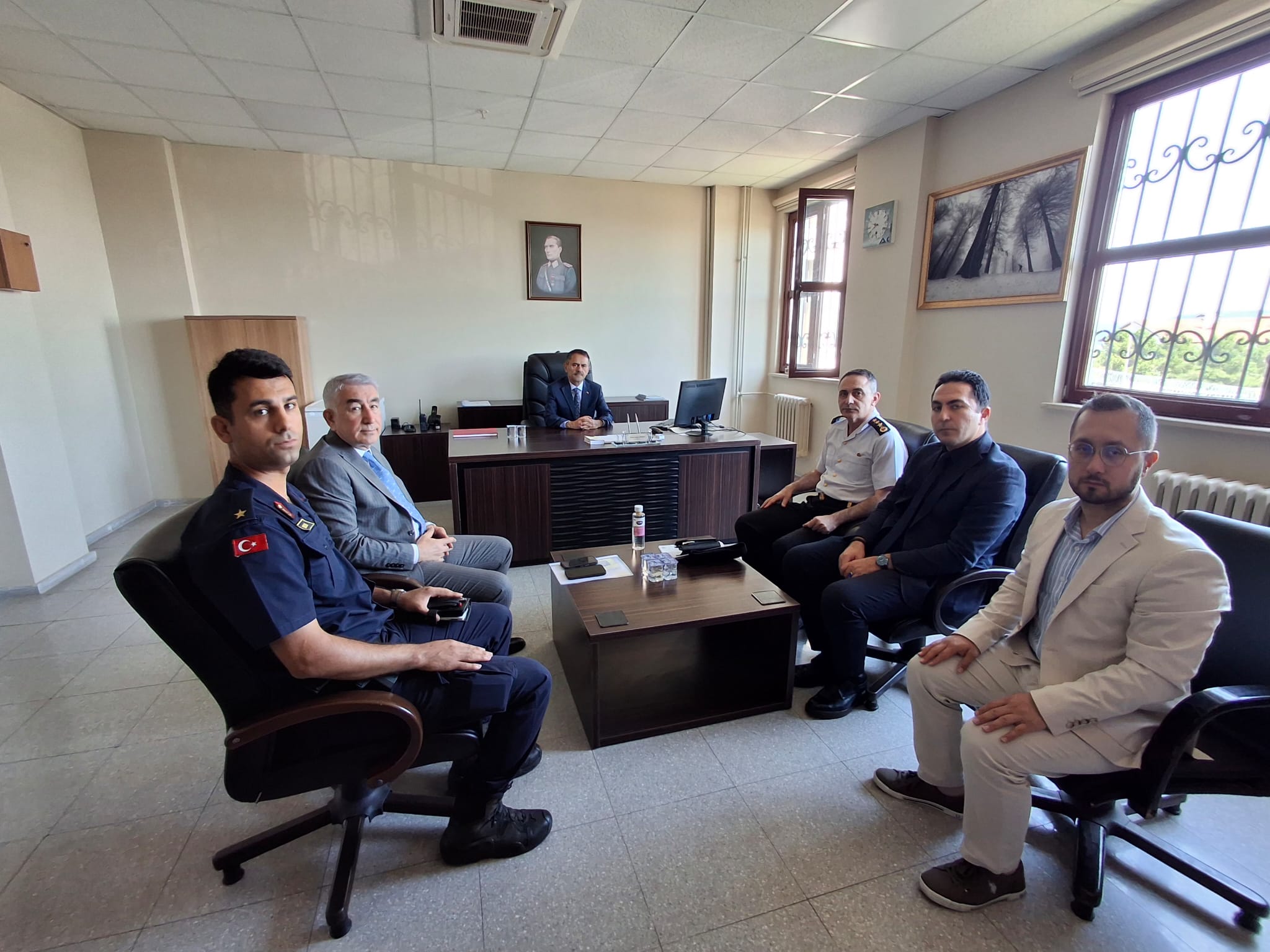 VALİ AKTAŞ’TAN GÜNDOĞDU GERİ GÖNDERME MERKEZİ VE JANDARMA SEVK TAKIM KOMUTANLIĞI’NA DENETİM