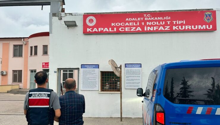 Gölcük’te Jandarma Operasyonu: 8 Yıl 4 Ay Cezası Olan Şahıs Yakalandı!