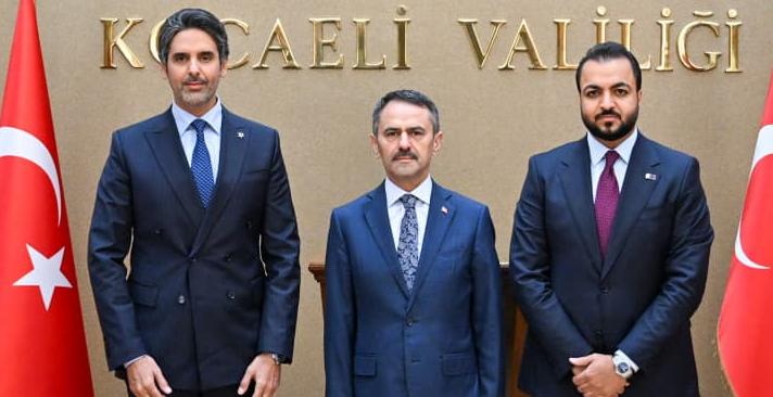 KATAR’IN ANKARA BÜYÜKELÇİSİ AL-HENZAB’DAN VALİ İLHAMİ AKTAŞ’A ZİYARET