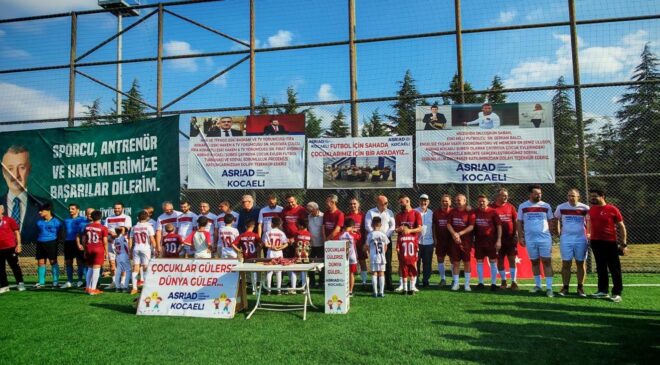 ASRİAD Kocaeli Şubesinden Çayırova Sevgi Evleri Çocuklarına Anlamlı Futbol Etkinliği