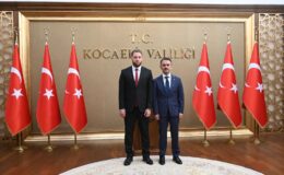 SURİYE HAMA VALİSİ ES-SEHEYEN’DEN VALİ İLHAMİ AKTAŞ’A ZİYARET
