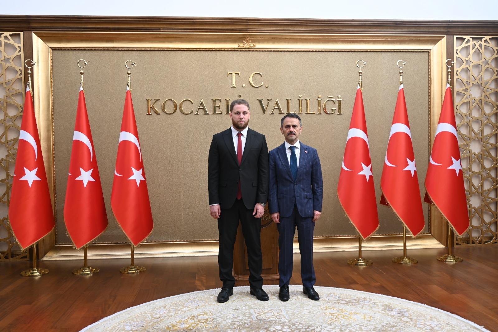 SURİYE HAMA VALİSİ ES-SEHEYEN’DEN VALİ İLHAMİ AKTAŞ’A ZİYARET