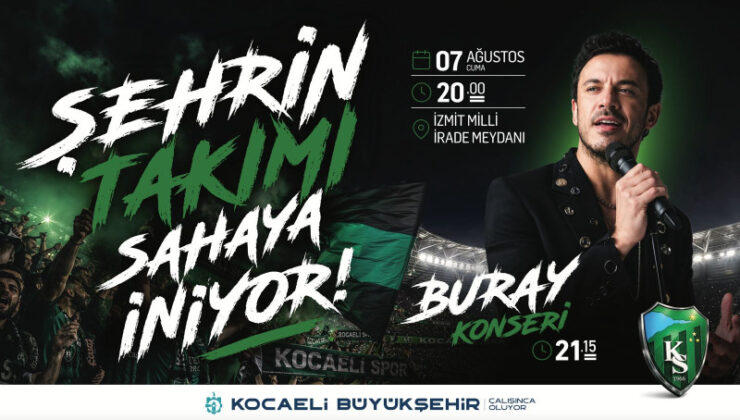 Kentin Gururu Kocaelispor Meydana İniyor: Büyükşehir’den Görkemli Sezon Açılışı