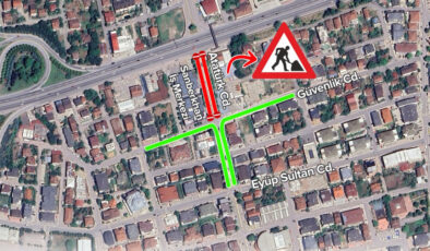 Sürücülerin Dikkatine: Başiskele Atatürk Caddesi Araç Trafiğine Kapatıldı