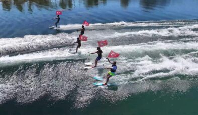 Kocaeli’de Şampiyona Heyecanı: Su Kayağının Kalbi Sevindikli Göleti’nde Attı!