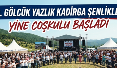 38. GÖLCÜK YAZLIK KADIRGA ŞENLİKLERİ’NDE KARADENİZ RÜZGÂRI: COŞKU TAVAN YAPTI!