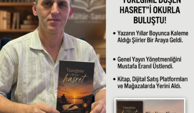 ADNAN TEKGÜMÜŞ’ÜN “YÜREĞİME DÜŞEN HASRET” İSİMLİ ŞİİR KİTABI OKURLA BULUŞTU!