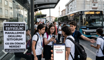 LGS Sonuçlarına CHP’den Sert Tepki: “Kazanan Yine Eşitsizlik Oldu!”