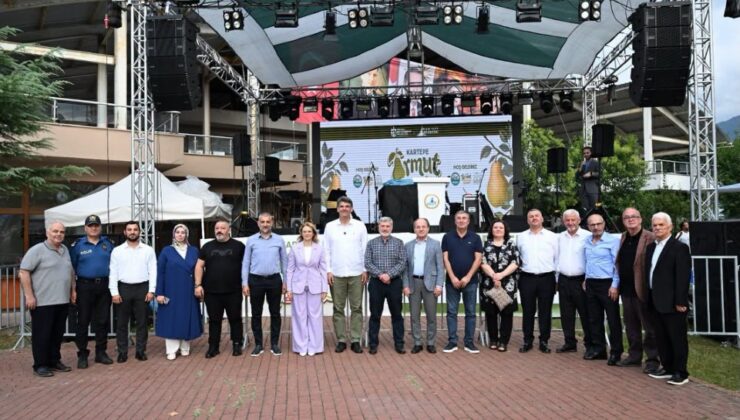 KARTEPE’DE TARIM VE KÜLTÜR BULUŞTU: ARMUT ŞENLİĞİ’NE BÜYÜK İLGİ
