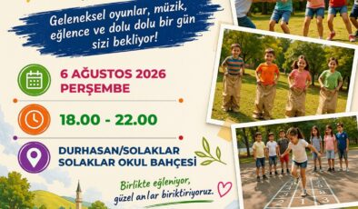 “Köyde Şenlik Var” Etkinliği Durhasan’da Çocuklarla Buluşuyor