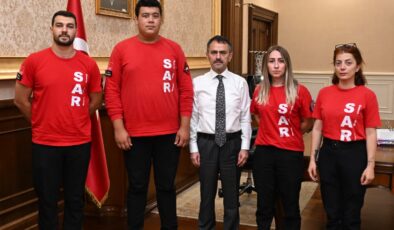 SAR Arama Kurtarma Derneği’nden Vali Aktaş’a Tatbikat Daveti