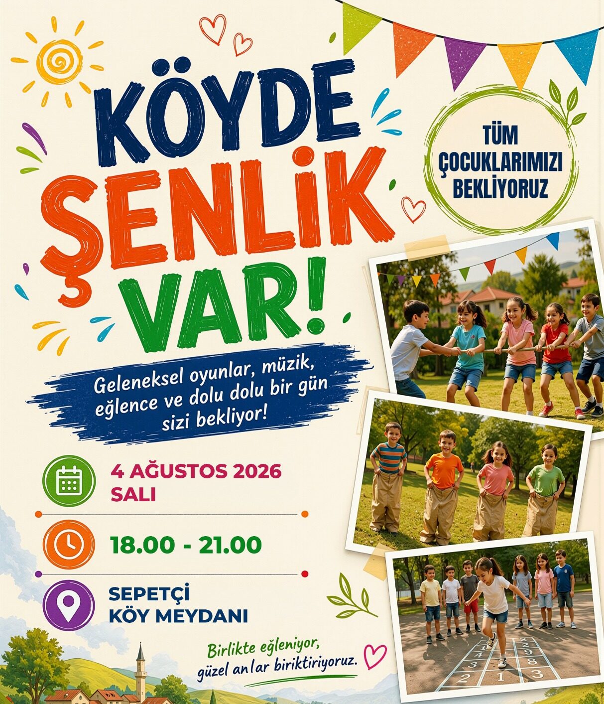 Sepetçi’de ‘Köyde Şenlik Var’ coşkusu yaşanacak