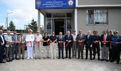 Çayırova Şekerpınar Şehit Hıdır Canoluk Polis Merkezi Hizmet Binası Açılışı, Vali İlhami  Aktaşın Katılımıyla Gerçekleşti