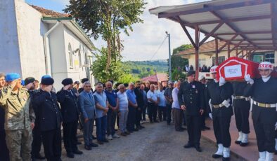 KIBRIS GAZİMİZ KERİM ERSOY DUALARLA SON YOLCULUĞUNA UĞURLANDI