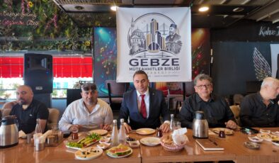 GEBZE MÜTEAHHİTLER BİRLİĞİ’NDEN GÖVDE GÖSTERİSİ: “ORTAK AKILLA HAREKET EDECEĞİZ”