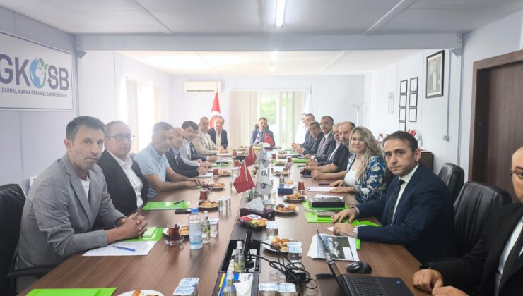 Global Karma OSB Müteşebbis Heyet Toplantısı Vali Aktaş Başkanlığında Yapıldı