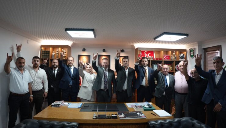 MHP Darıca Teşkilatından İl Başkanı Enes Emengen’e Tebrik Ziyareti