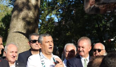 Yeni Parti Genel Başkanı Özgür Özel Sabri Yalım Parkından Seslendi