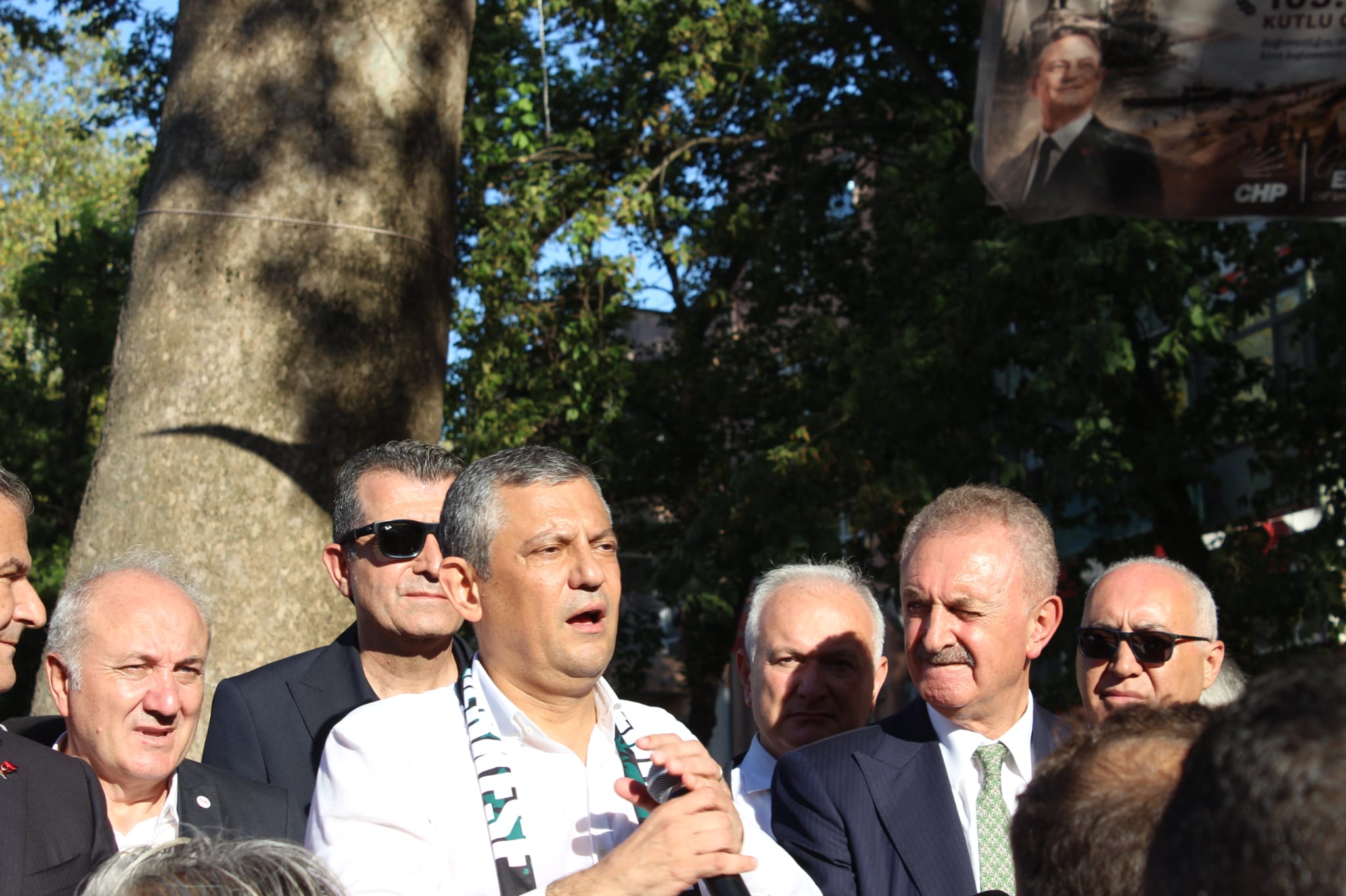 Yeni Parti Genel Başkanı Özgür Özel Sabri Yalım Parkından Seslendi