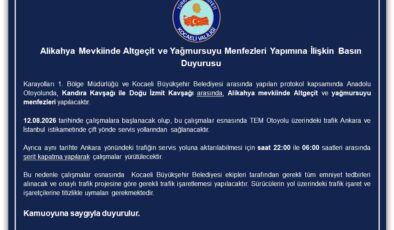 Sürücülere Önemli Uyarı: TEM Otoyolu Alikahya Mevkiinde Çalışmalar Başlıyor
