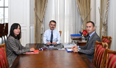 PDR Derneği Kocaeli Temsilcisi Cem Sarı ve Pınar Erkal Vali Aktaş ile Görüştü