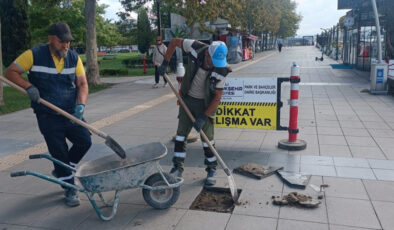 Kocaeli Büyükşehir’den Yürüyüş Yollarında Bakım Onarım Çalışması