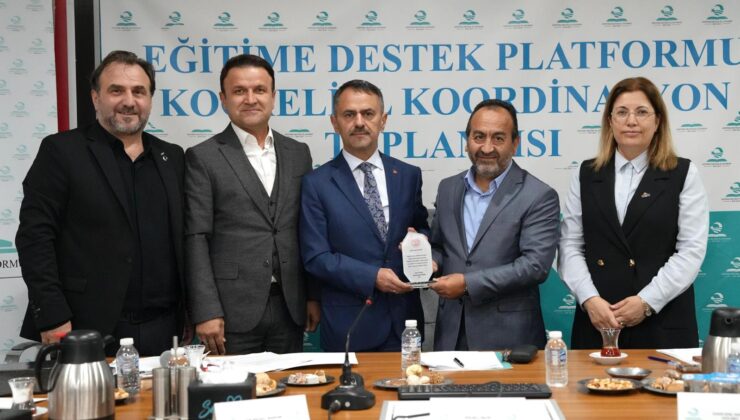 Vali Aktaş Başkanlığında Eğitime Destek Platformu Toplantısı Gerçekleştirildi