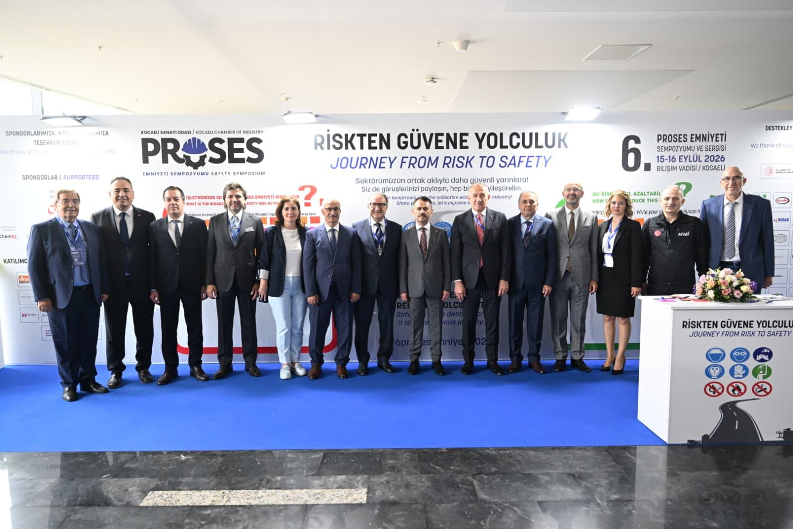 KOCAELİ’DE KRİTİK ZİRVE: 6. PROSES EMNİYETİ SEMPOZYUMU VALİ AKTAŞ’IN KATILIMIYLA BAŞLADI
