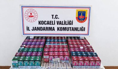 Kocaeli’de Kaçakçılık Operasyonu: Milyonluk Malzeme Ele Geçirildi
