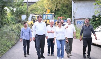 Mustafa Kocaman, Kartepe Belediyesi, Rahmiye Asfalt Çalışmaları, Maşukiye Mahallesi, Kartepe Üstyapı Projeleri, Kocaeli Büyükşehir Belediyesi, Sıcak Asfalt, Kartepe Haber Ajansı