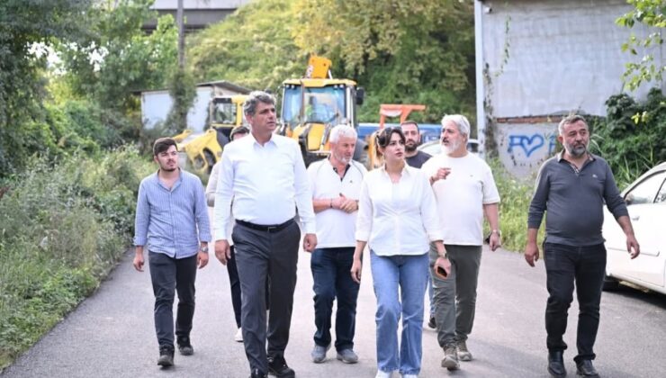 Mustafa Kocaman, Kartepe Belediyesi, Rahmiye Asfalt Çalışmaları, Maşukiye Mahallesi, Kartepe Üstyapı Projeleri, Kocaeli Büyükşehir Belediyesi, Sıcak Asfalt, Kartepe Haber Ajansı