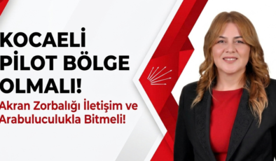 “Kocaeli Pilot Bölge Olmalı!” CHP’li Kadınlardan Akran Zorbalığına Karşı Çağrı