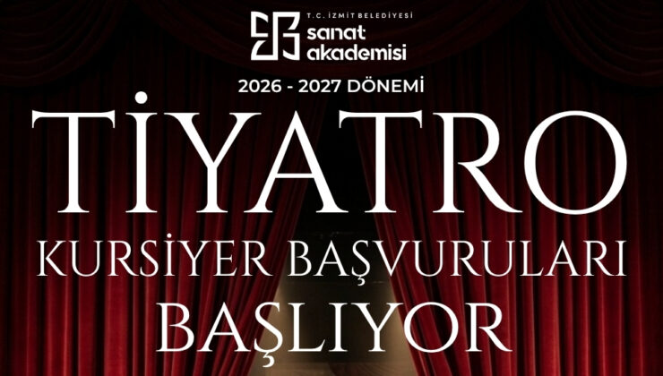 İzmit Belediye Tiyatrosu’nda Yeni Dönem Seçmeleri Başlıyor
