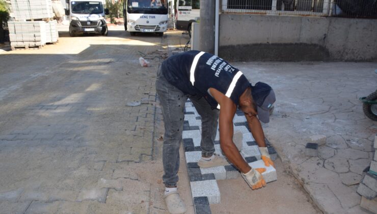 İzmit Belediyesi Yenişehir’de Yolları Yeniledi