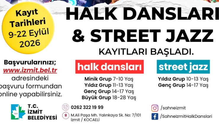 Sahne İzmit’te Yeni Dönem Başvuruları Başlıyor