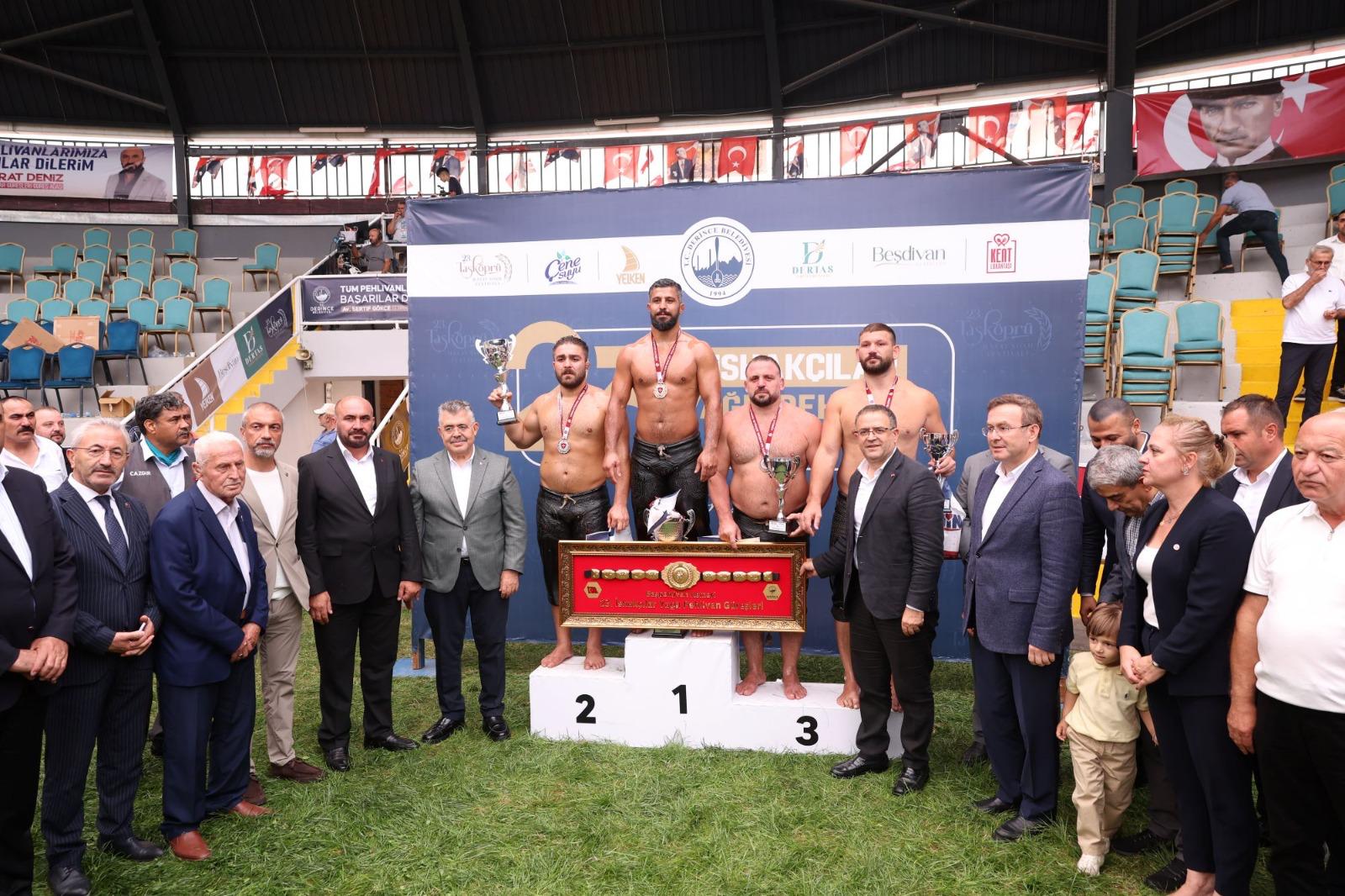 23. TAŞKÖPRÜ FESTİVALİ  GÜREŞLERLE SONA ERDİ