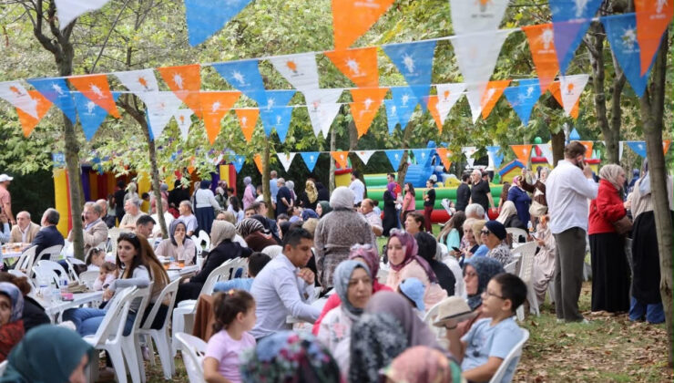 AK Parti İzmit Teşkilatı Aile Pikniğinde Moral Depoladı