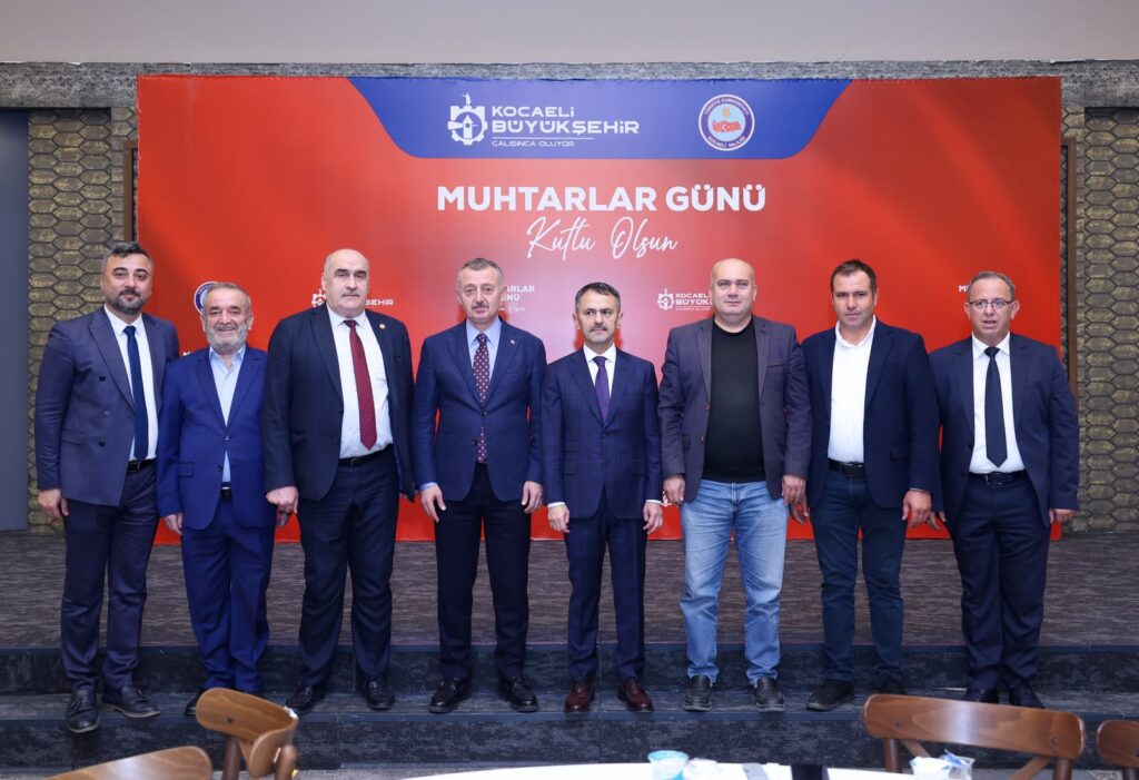 Kocaeli’de Muhtarlar Günü programı Antikkapı Restoran’da düzenlendi