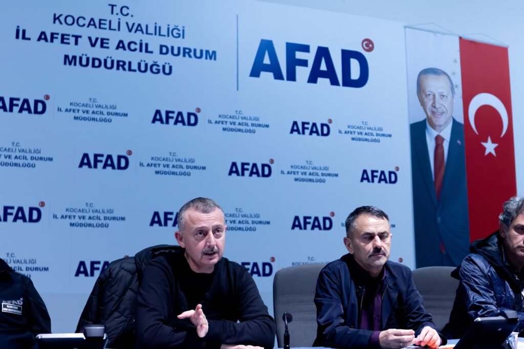 Kocaeli’de sağanak boyunca çalışan AFAD kriz masası görevini tamamladı