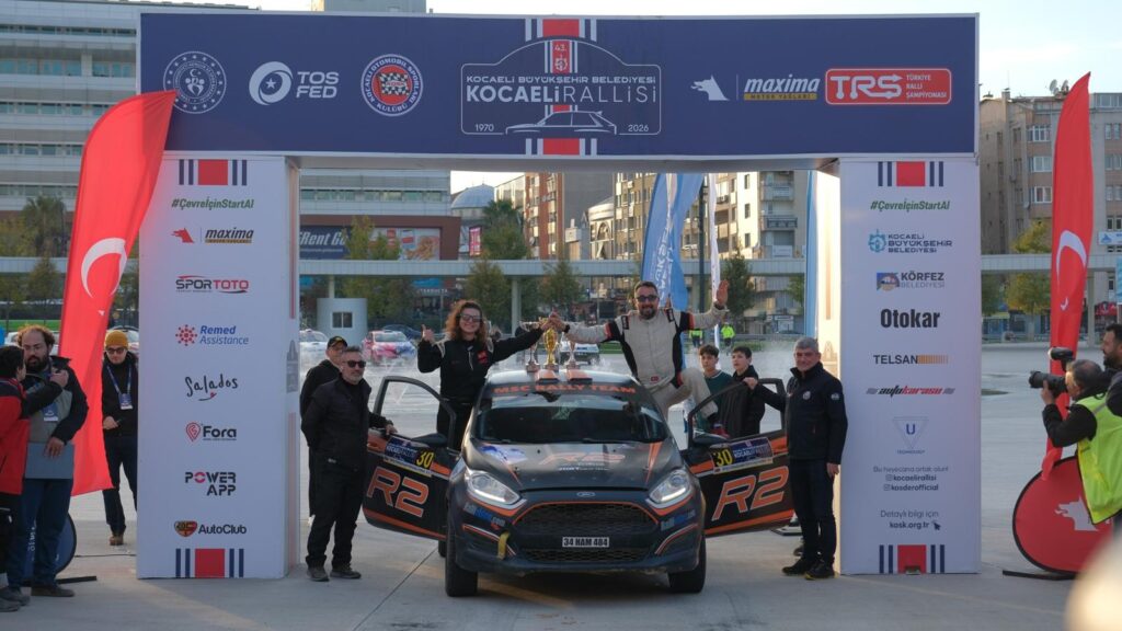 43. Kocaeli Rallisi tamamlandı: Soylu-Tamer ekibi birinci oldu